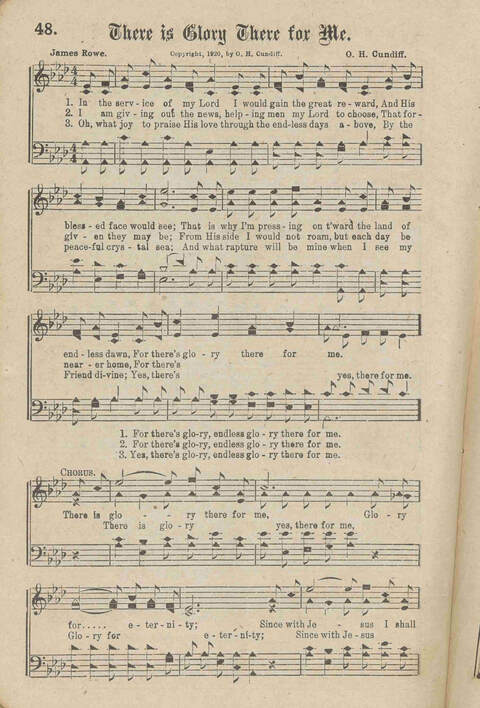 Bells of Bethlehem: a book of gospel songs page 57