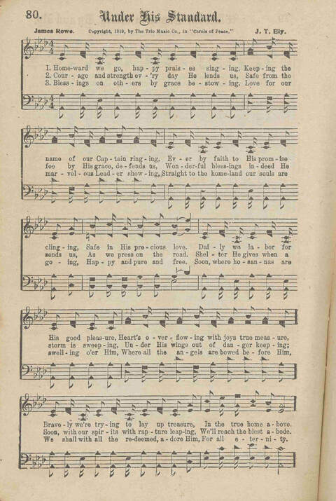 Bells of Bethlehem: a book of gospel songs page 89