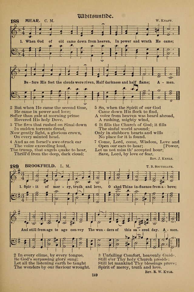 Hymnal Companion to the Prayer Book with Accompanying Tunes (Second Edition) page 150