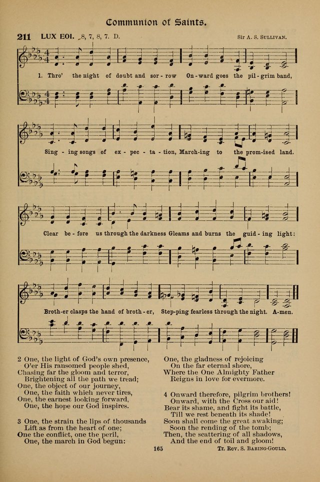 Hymnal Companion to the Prayer Book with Accompanying Tunes (Second Edition) page 166