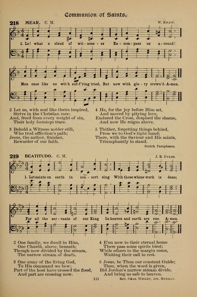 Hymnal Companion to the Prayer Book with Accompanying Tunes (Second Edition) page 172