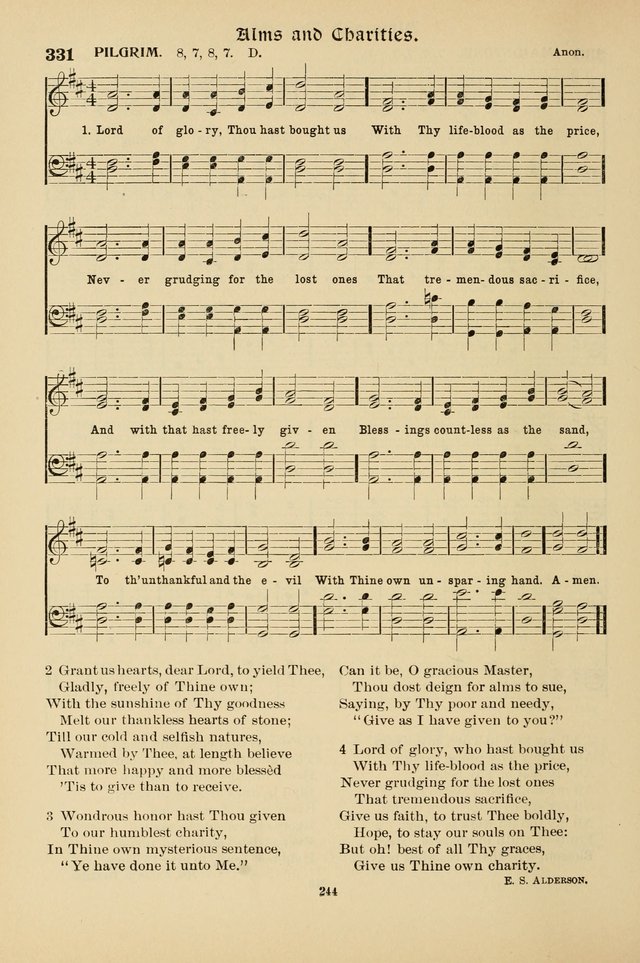 Hymnal Companion to the Prayer Book with Accompanying Tunes (Second Edition) page 245