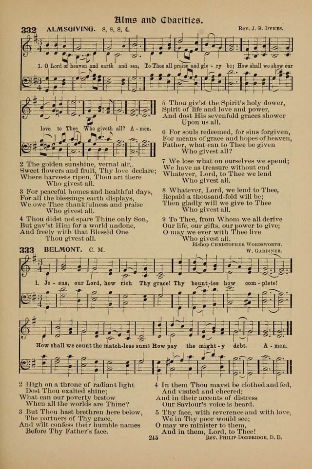 Hymnal Companion to the Prayer Book with Accompanying Tunes (Second Edition) page 246