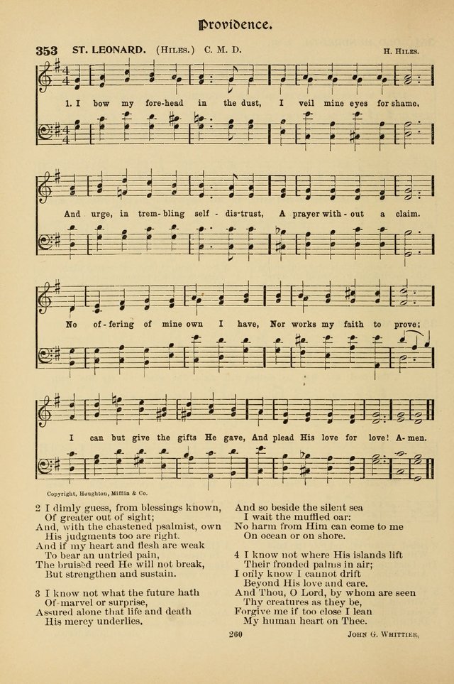 Hymnal Companion to the Prayer Book with Accompanying Tunes (Second Edition) page 261