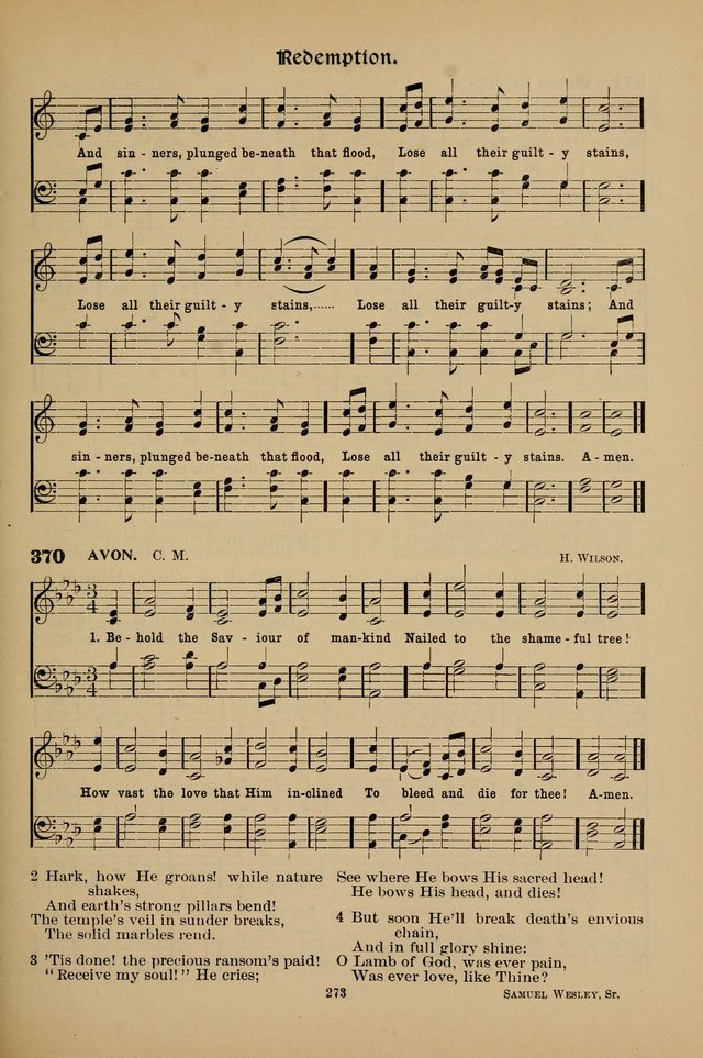 Hymnal Companion to the Prayer Book with Accompanying Tunes (Second Edition) page 274
