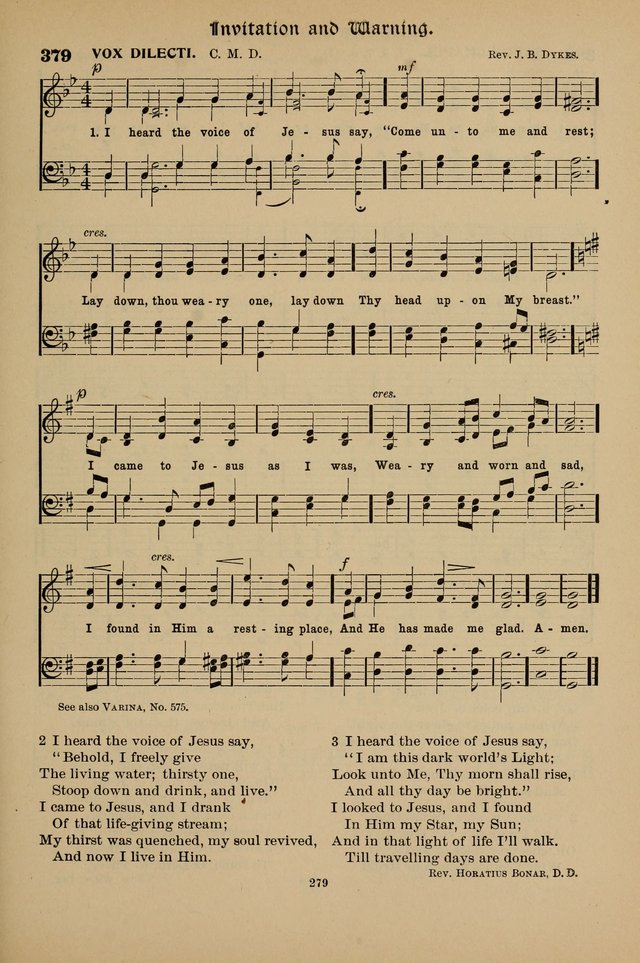 Hymnal Companion to the Prayer Book with Accompanying Tunes (Second Edition) page 280