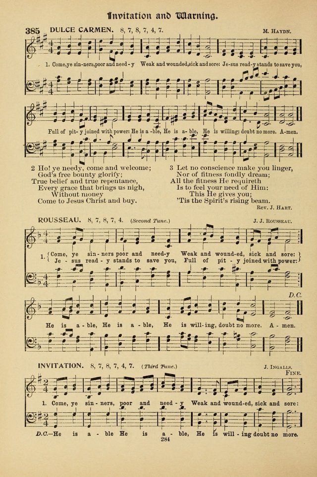 Hymnal Companion to the Prayer Book with Accompanying Tunes (Second Edition) page 285