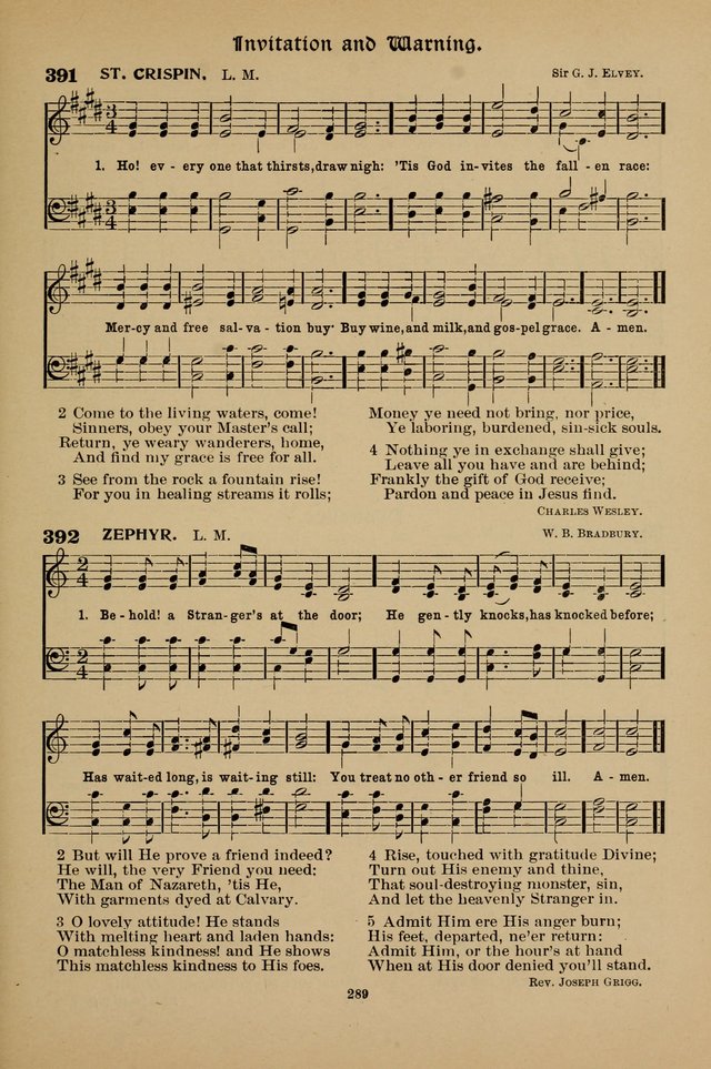 Hymnal Companion to the Prayer Book with Accompanying Tunes (Second Edition) page 290