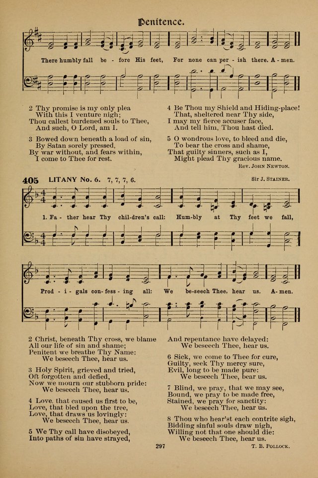 Hymnal Companion to the Prayer Book with Accompanying Tunes (Second Edition) page 298