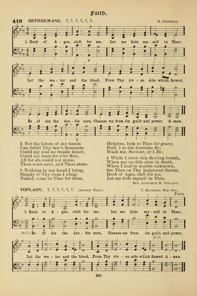 Hymnal Companion to the Prayer Book with Accompanying Tunes (Second Edition) page 309