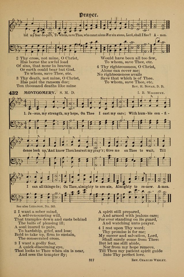 Hymnal Companion to the Prayer Book with Accompanying Tunes (Second Edition) page 318