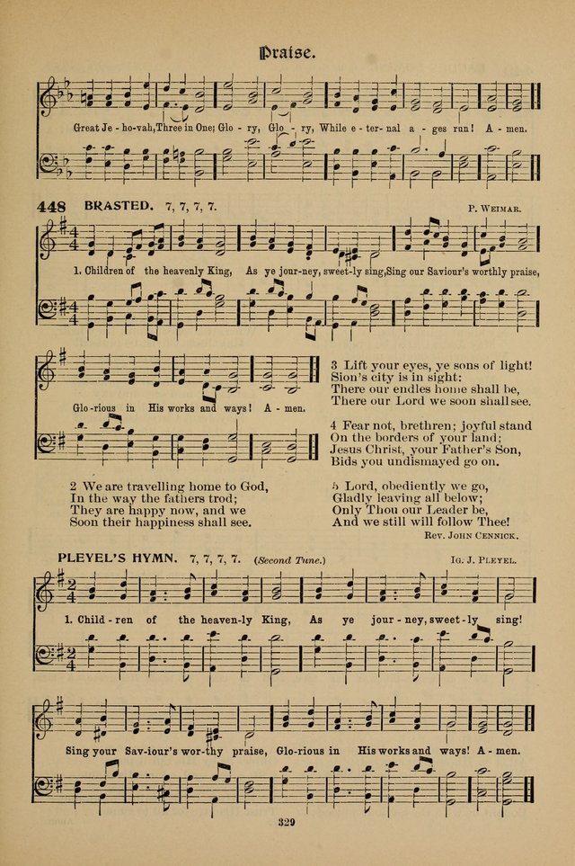 Hymnal Companion to the Prayer Book with Accompanying Tunes (Second Edition) page 330