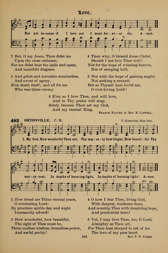 Hymnal Companion to the Prayer Book with Accompanying Tunes (Second Edition) page 354