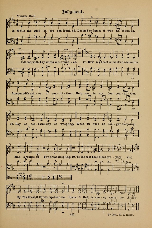 Hymnal Companion to the Prayer Book with Accompanying Tunes (Second Edition) page 418