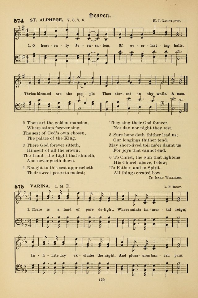 Hymnal Companion to the Prayer Book with Accompanying Tunes (Second Edition) page 421