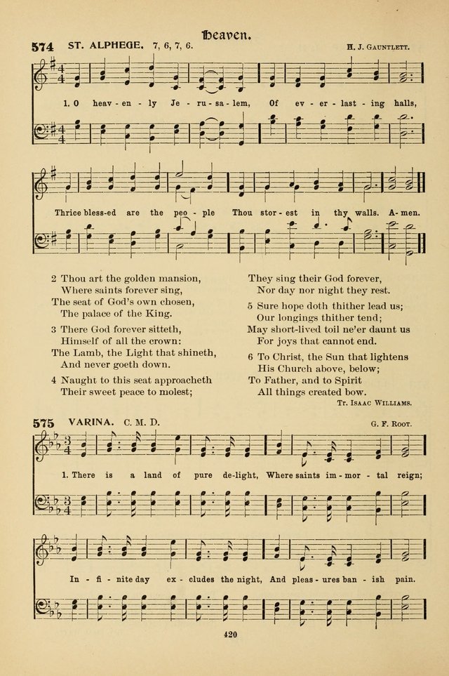 Hymnal Companion to the Prayer Book with Accompanying Tunes (Second Edition) page 421