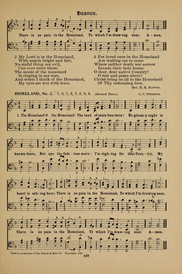 Hymnal Companion to the Prayer Book with Accompanying Tunes (Second Edition) page 430