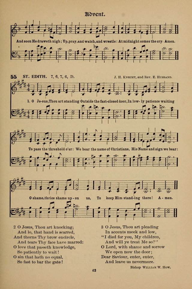 Hymnal Companion to the Prayer Book with Accompanying Tunes (Second Edition) page 44
