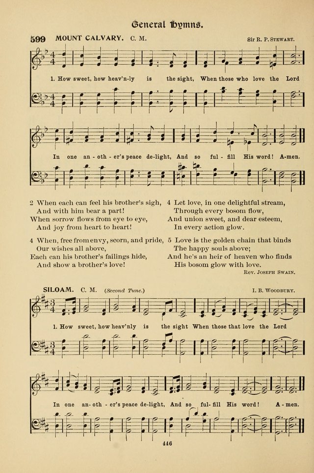 Hymnal Companion to the Prayer Book with Accompanying Tunes (Second Edition) page 447