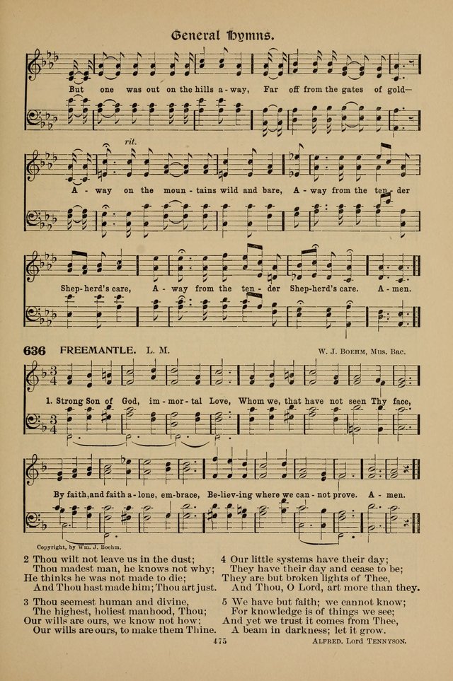 Hymnal Companion to the Prayer Book with Accompanying Tunes (Second Edition) page 476