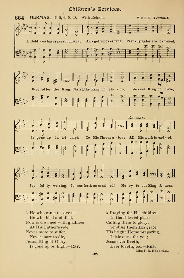 Hymnal Companion to the Prayer Book with Accompanying Tunes (Second Edition) page 499