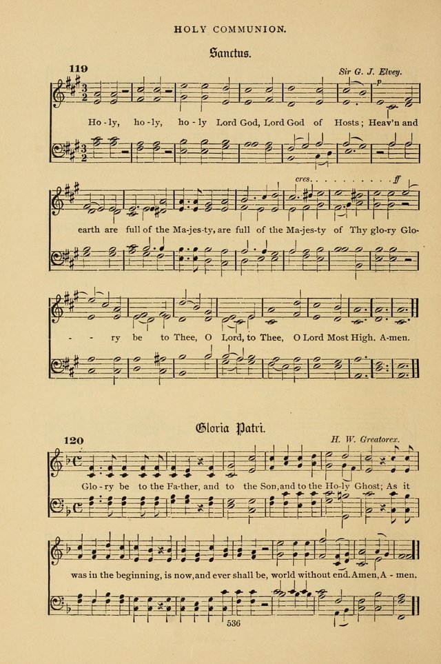 Hymnal Companion to the Prayer Book with Accompanying Tunes (Second Edition) page 537