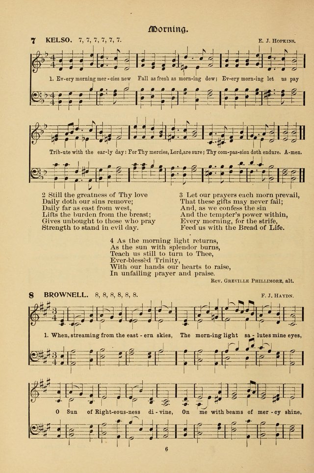 Hymnal Companion to the Prayer Book with Accompanying Tunes (Second Edition) page 7