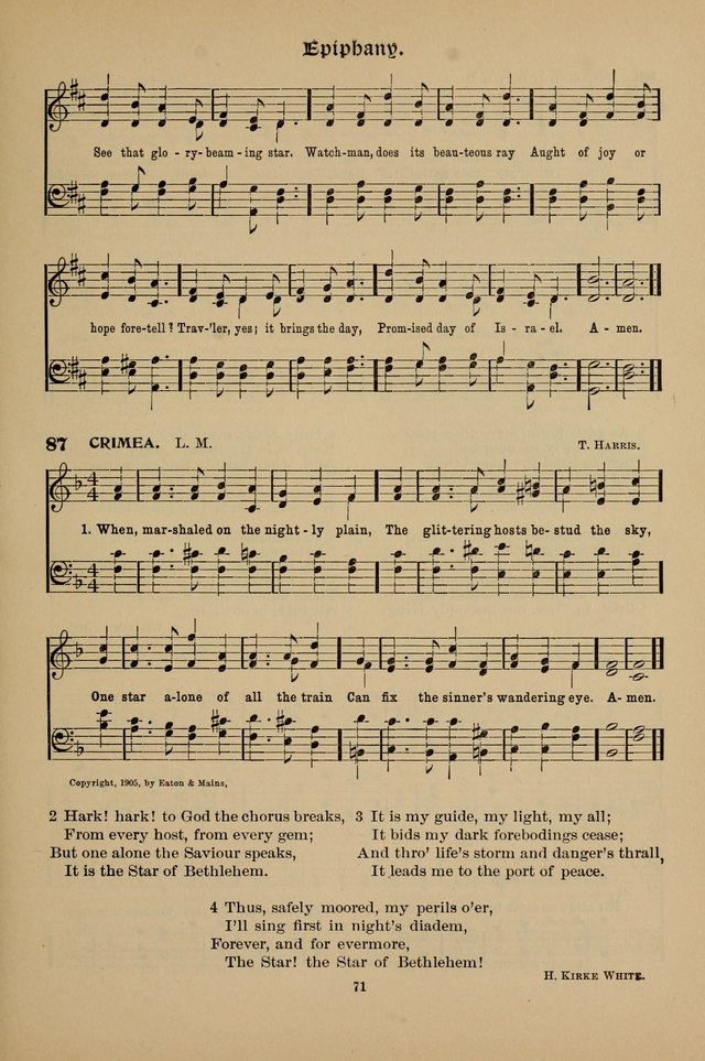 Hymnal Companion to the Prayer Book with Accompanying Tunes (Second Edition) page 72