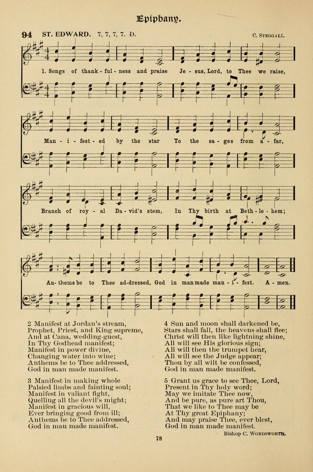 Hymnal Companion to the Prayer Book with Accompanying Tunes (Second Edition) page 79