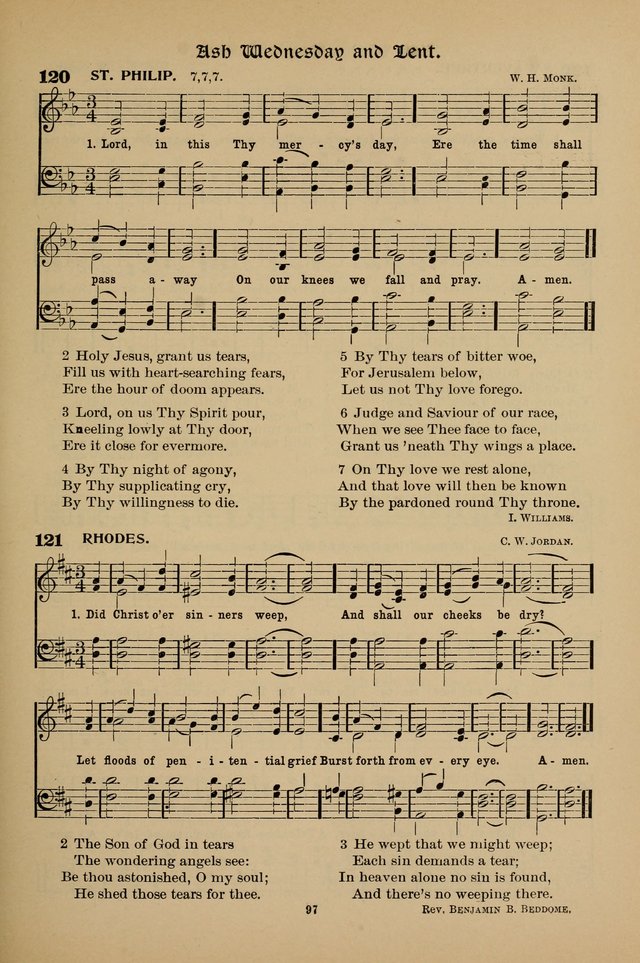 Hymnal Companion to the Prayer Book with Accompanying Tunes (Second Edition) page 98