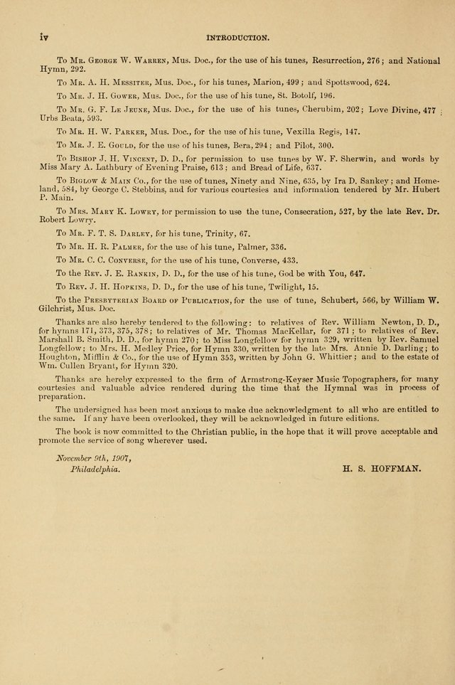 Hymnal Companion to the Prayer Book with Accompanying Tunes (Second Edition) page viii