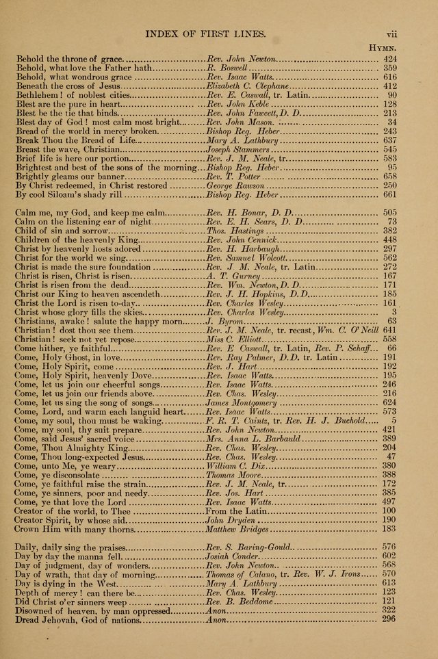 Hymnal Companion to the Prayer Book with Accompanying Tunes (Second Edition) page xi