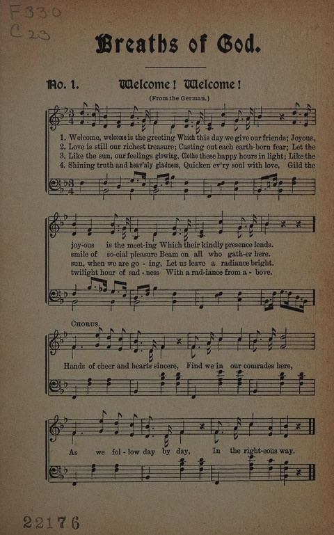 Breaths of God: hymns new and old page 1
