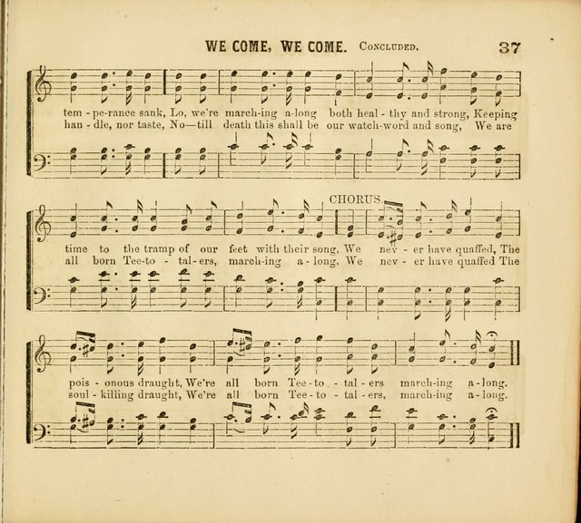 Band of Hope Melodies: adapted to Band of Hope, Cadet. and other temperance meetings. In two parts. page 38