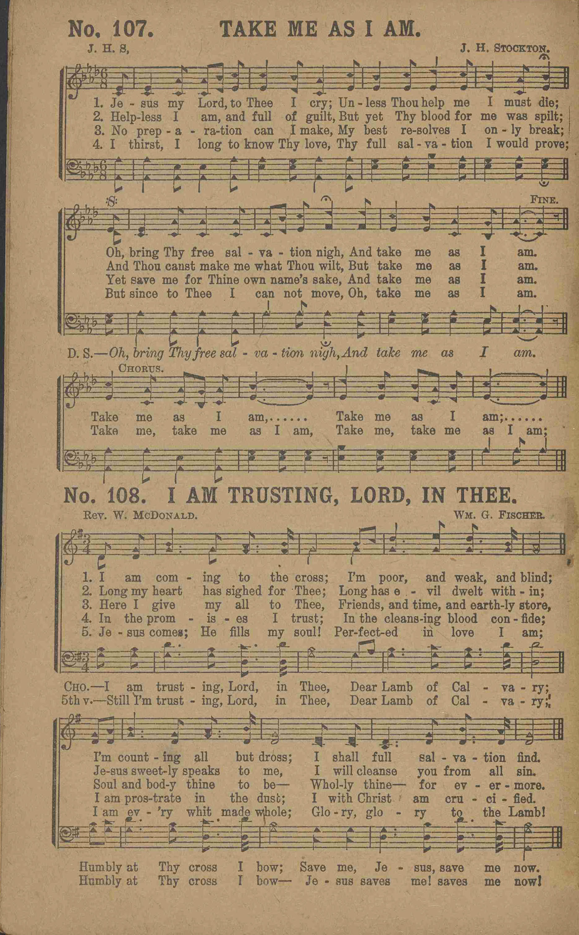 The Bread of Life Songs page 100