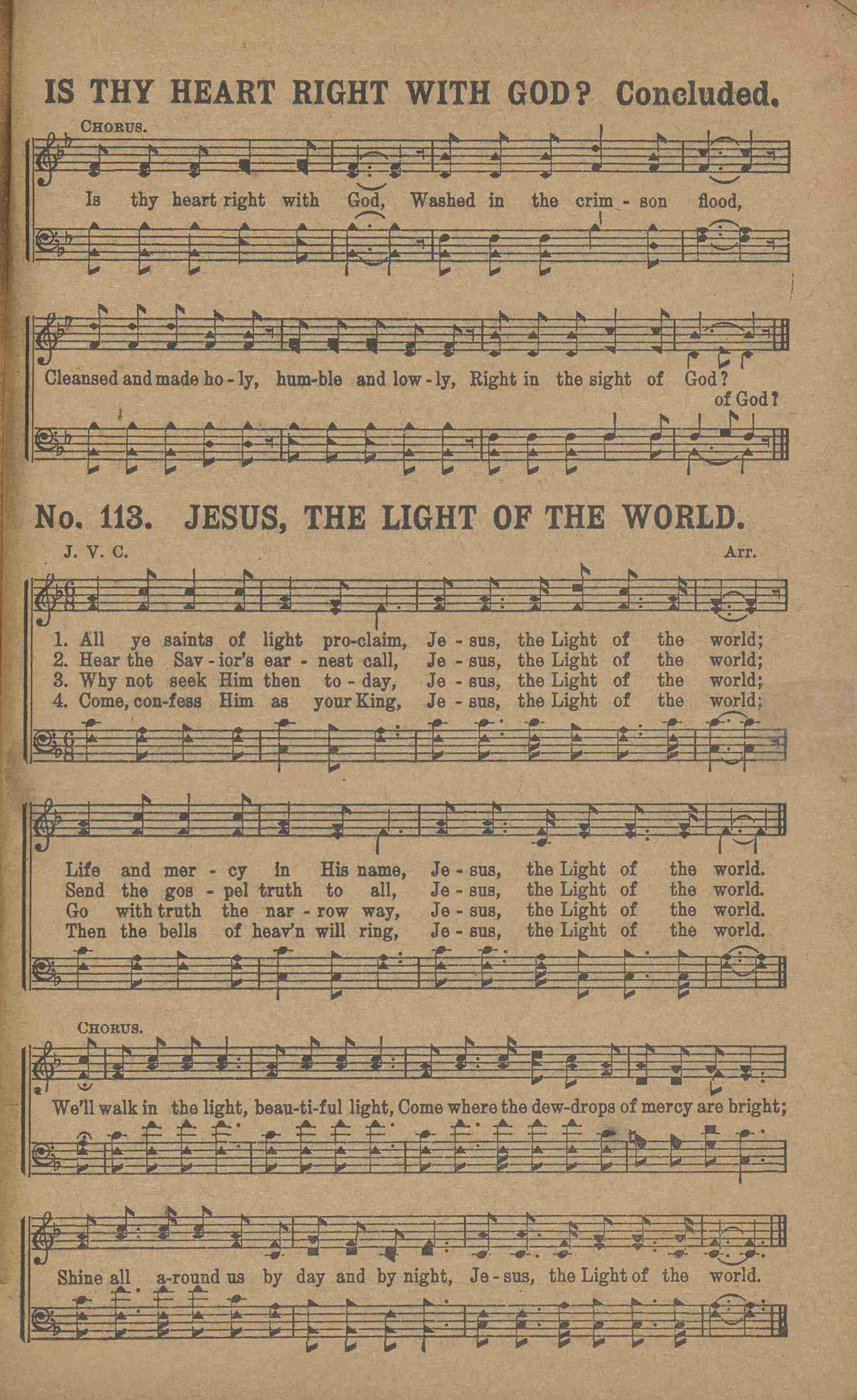 The Bread of Life Songs page 103