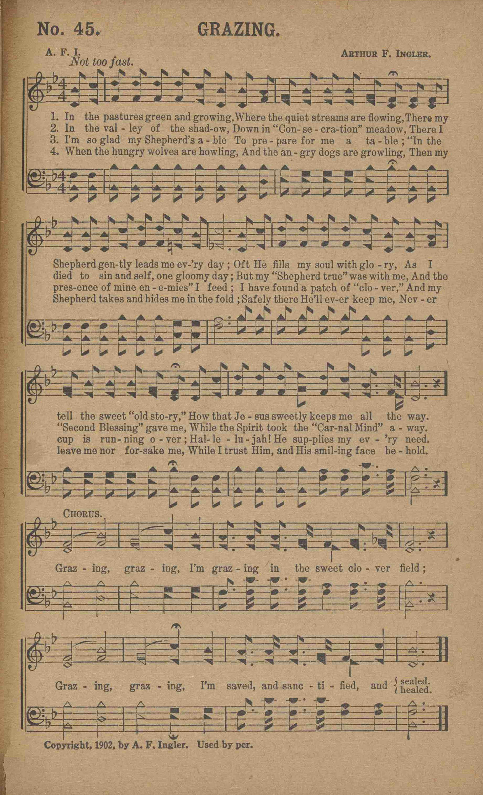 The Bread of Life Songs page 47