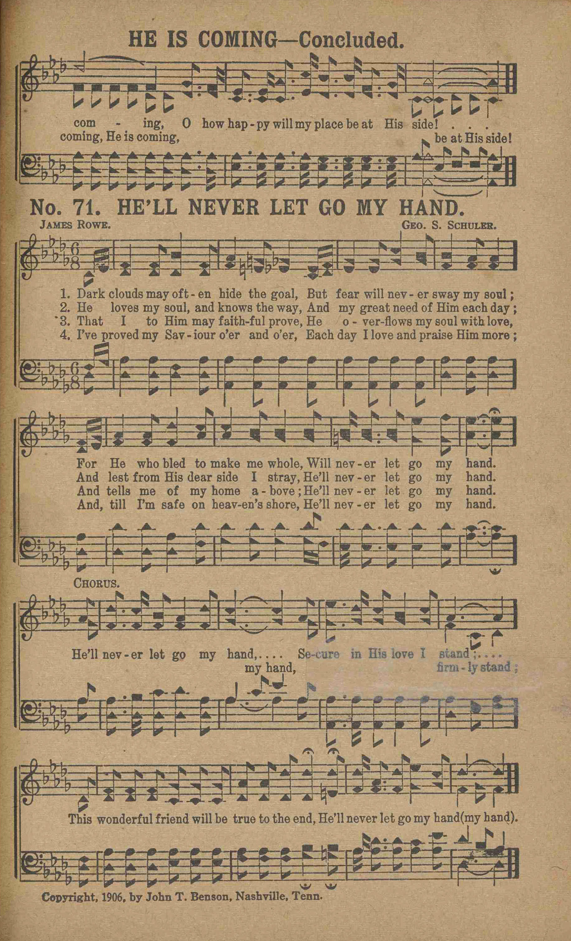 The Bread of Life Songs page 73