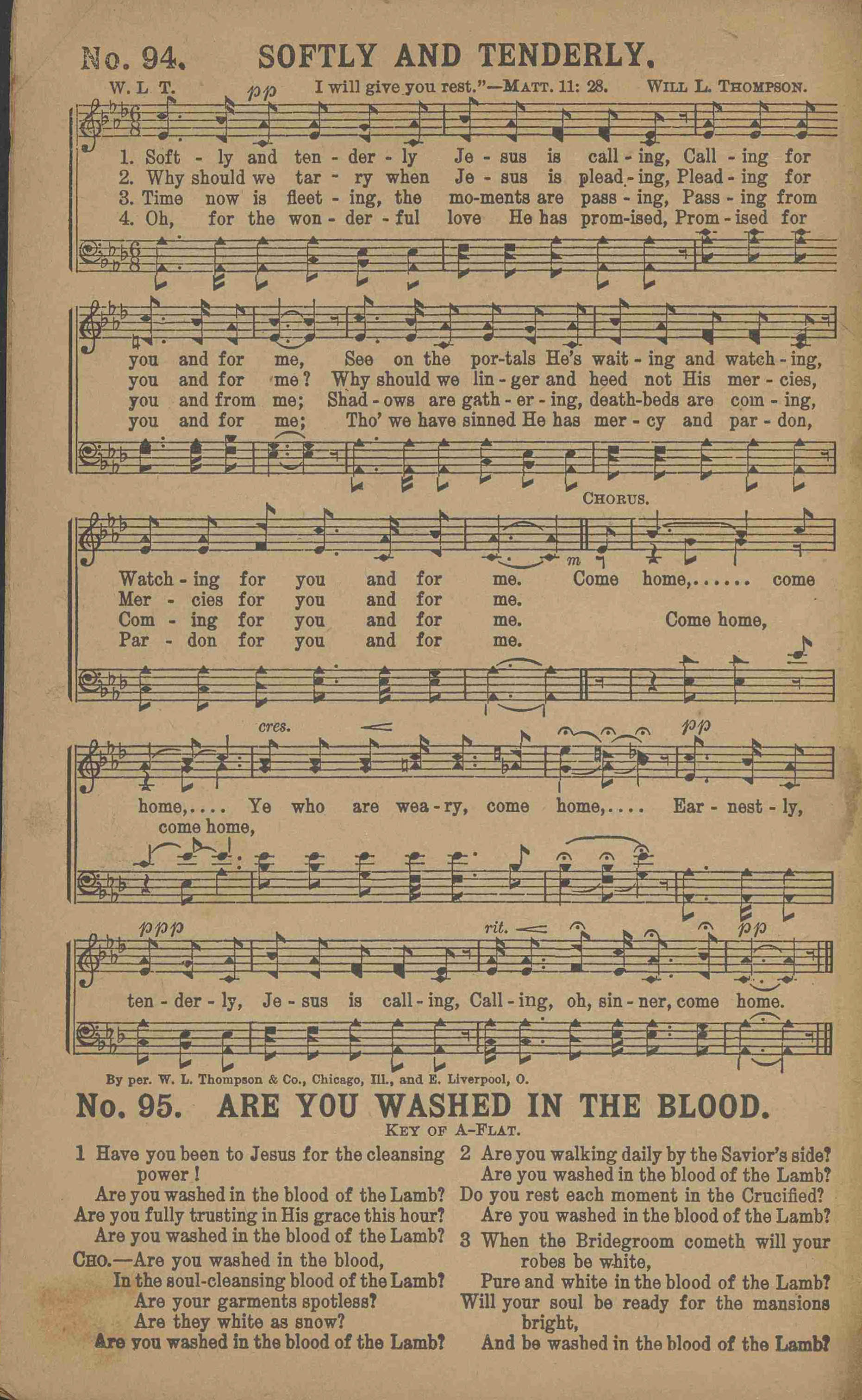 The Bread of Life Songs page 94