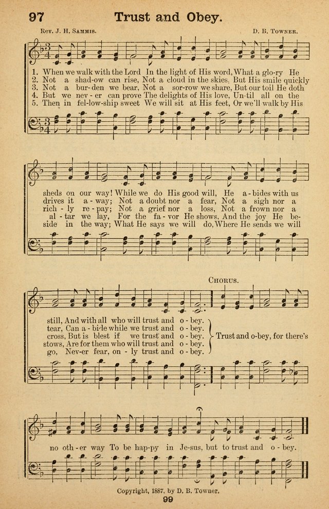 The Bow of Promise: hymns new and old for missionary and revival meetings and Sabbath-schools page 102