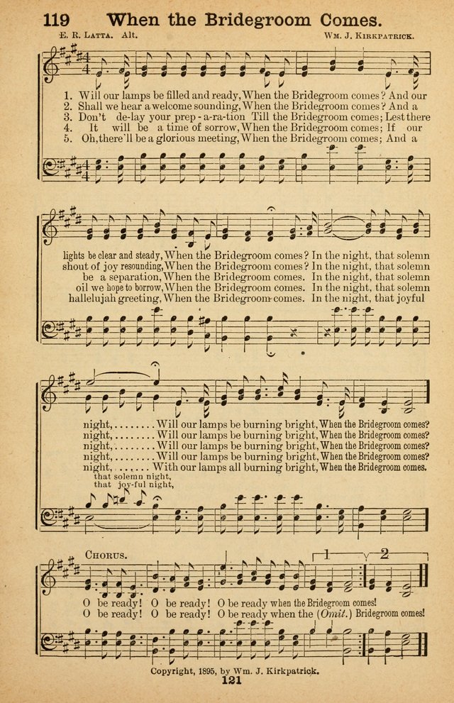 The Bow of Promise: hymns new and old for missionary and revival meetings and Sabbath-schools page 124