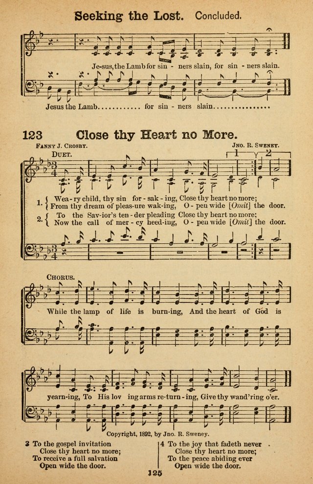 The Bow of Promise: hymns new and old for missionary and revival meetings and Sabbath-schools page 128