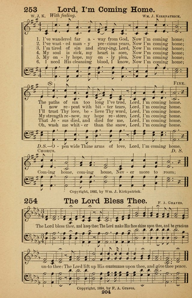 The Bow of Promise: hymns new and old for missionary and revival meetings and Sabbath-schools page 207