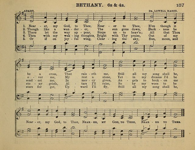 The Banner of Victory: a choice selection of songs, duets, quartets, and choruses, for Sunday schools, prayer and praise meetings, and the fireside page 157