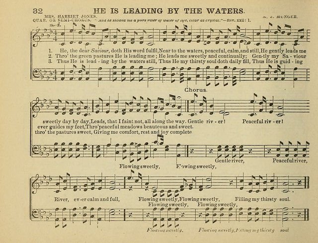 The Banner of Victory: a choice selection of songs, duets, quartets, and choruses, for Sunday schools, prayer and praise meetings, and the fireside page 32