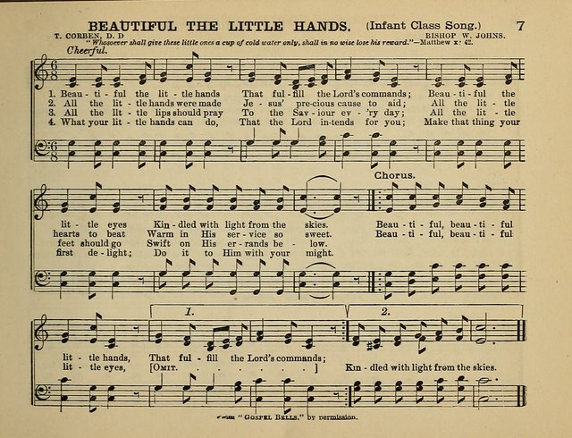 The Banner of Victory: a choice selection of songs, duets, quartets, and choruses, for Sunday schools, prayer and praise meetings, and the fireside page 7