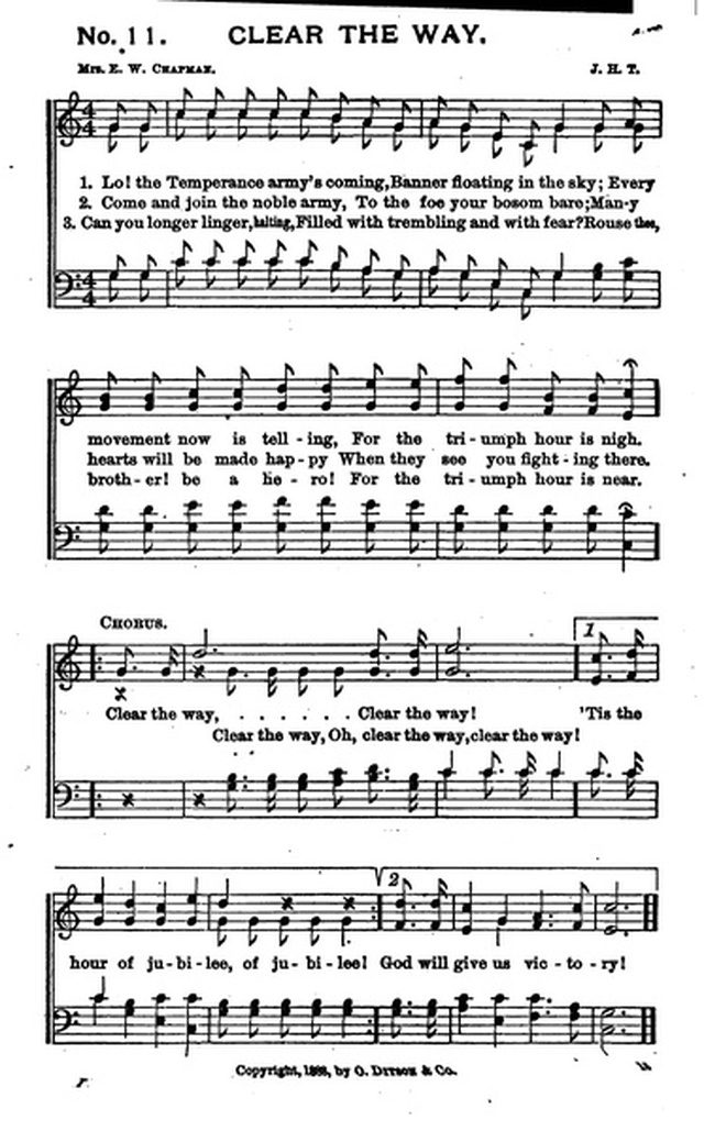Bells of Victory: a collection of music for temperance meetings page 13
