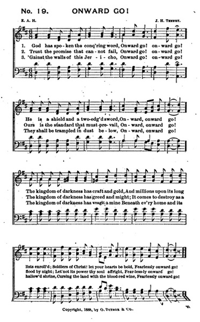 Bells of Victory: a collection of music for temperance meetings page 25