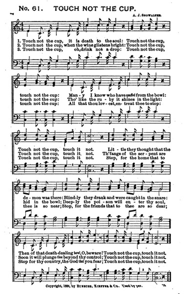 Bells of Victory: a collection of music for temperance meetings page 71