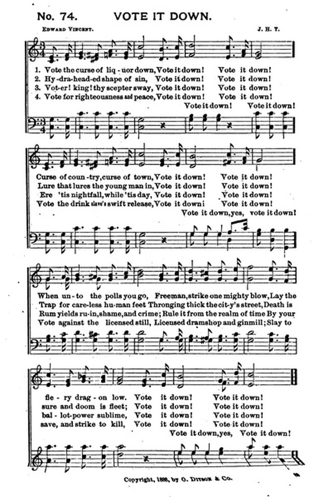 Bells of Victory: a collection of music for temperance meetings page 87